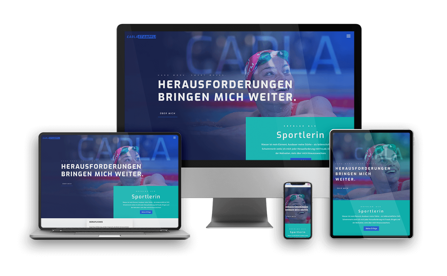 Carla Stampfli Sportlerin Website